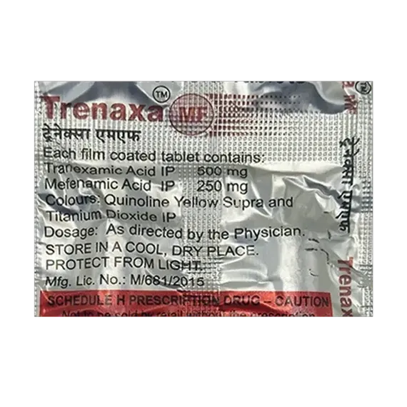 trenaxa mf tablet 10's